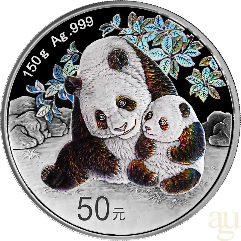 Top-Preis 150 Gramm Silbermünze China Panda 2024 proof