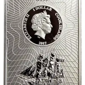 Abverkauf 31,1 Gramm Silber Cook Islands Münzbarren 2021