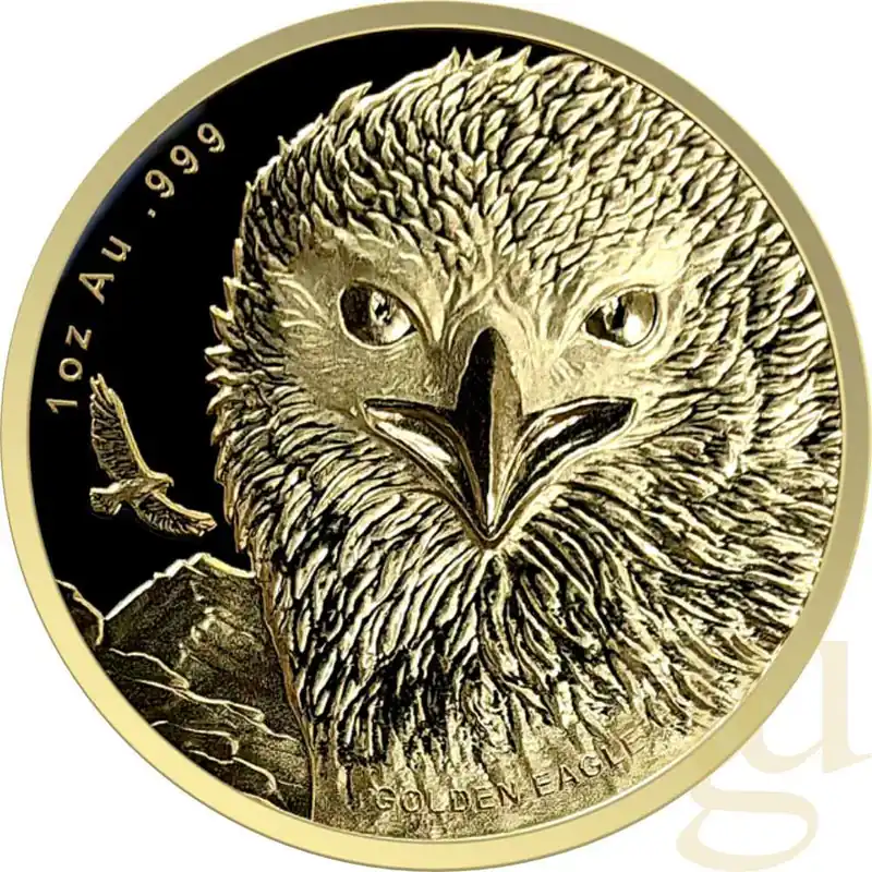 Nur Heute 1 Unze Goldmünze Samoa Golden Eagle 2024