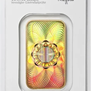 31,1 Gramm Goldbarren Heraeus Kinebar Ab Werk