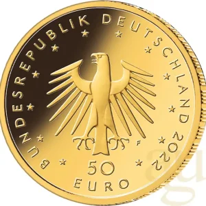 Original 50 Euro Goldmünze gemischt