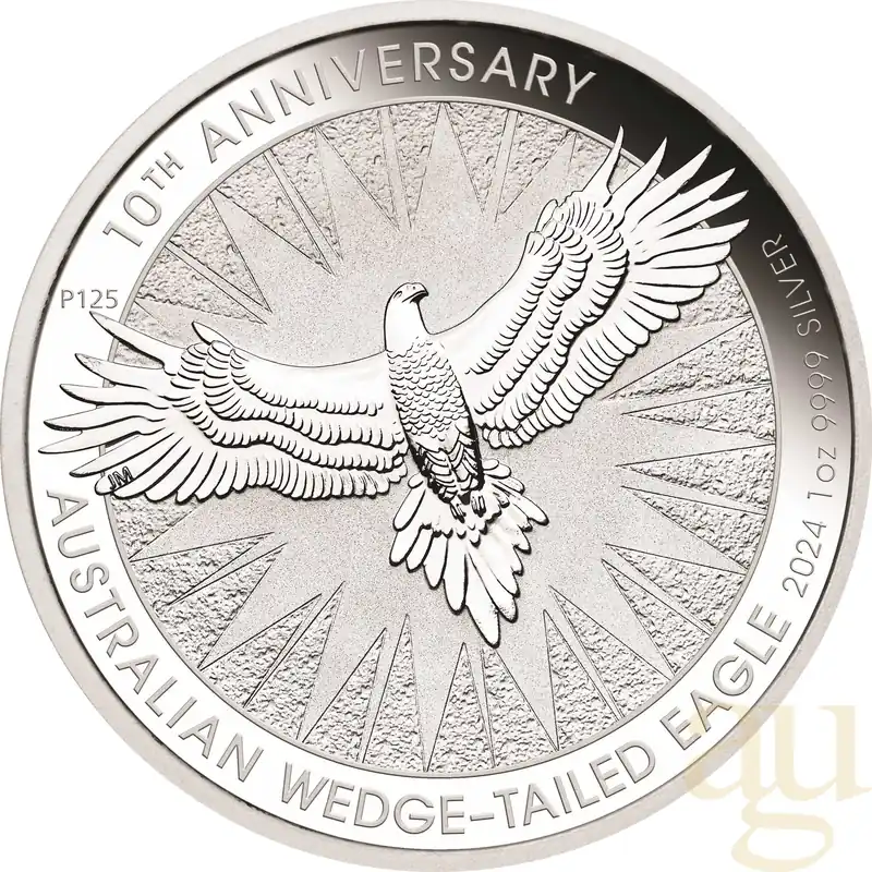 1 Unze Silbermünze Australien Wedge Tailed Eagle 2024 Premium