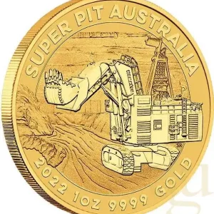 Meistverkauft 1 Unze Goldmünze Australien Super Pit 2022