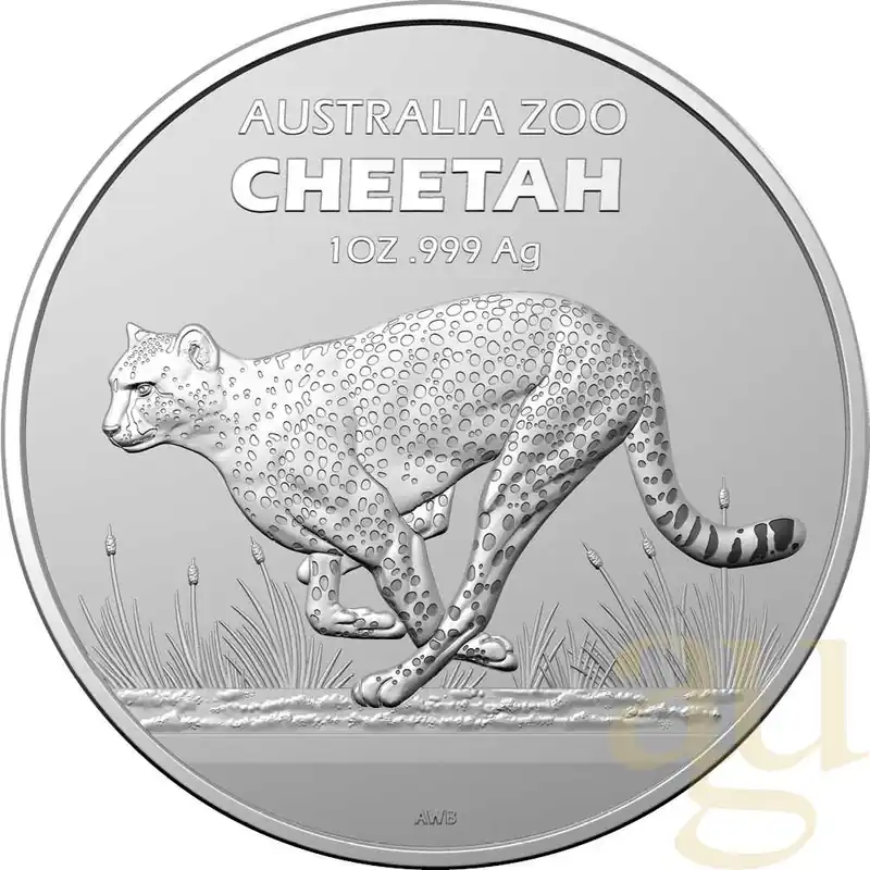 1 Unze Silbermünze Australia Zoo - Gepard 2021 Rabatt