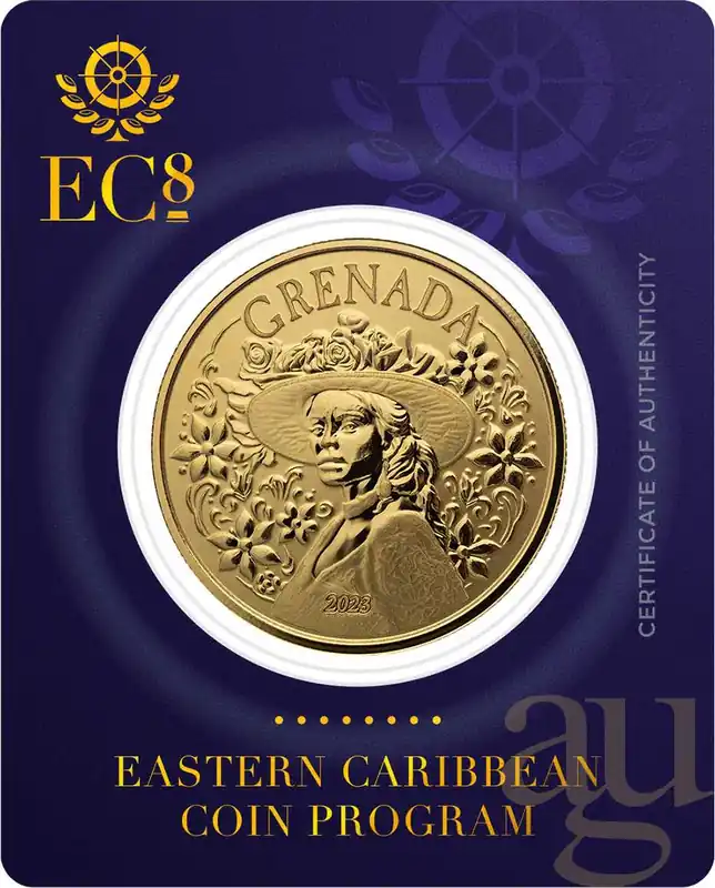 Letzte Chance 1 Unze Goldmünze EC8 Grenada - La Diablesse 2023