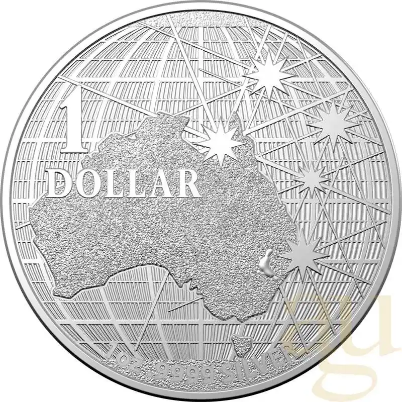 1 Unze Silbermünze Australien Beneath the Southern Skies 2021 Sonderangebot