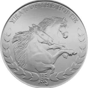 Bestpreis 1 Unze Silbermünze Somaliland Pferd 2014