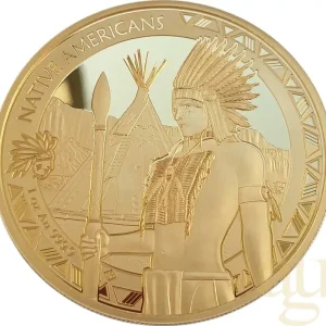 1 Unze Goldmünze Native Americans - Warbonnet 2023 Jetzt Bestellen