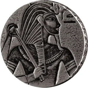 Sofort Bestellen 5 Unzen Silbermünze Republic of Tschad King Tut 2016