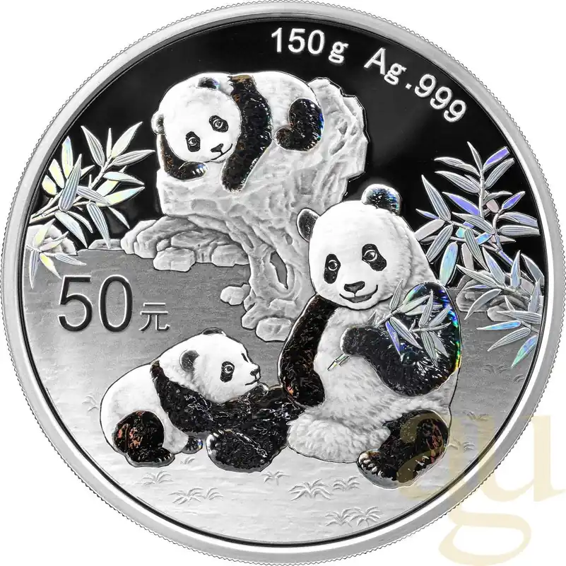 150 Gramm Silbermünze China Panda 2025 proof Geprüft