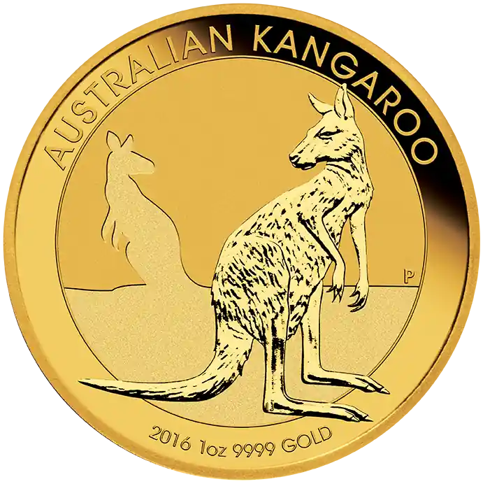 1 Unze Goldmünze Australien Känguru 2016 Angebot