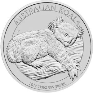 1 Kilogramm Silbermünze Australien Koala 2012 Mega-Angebot