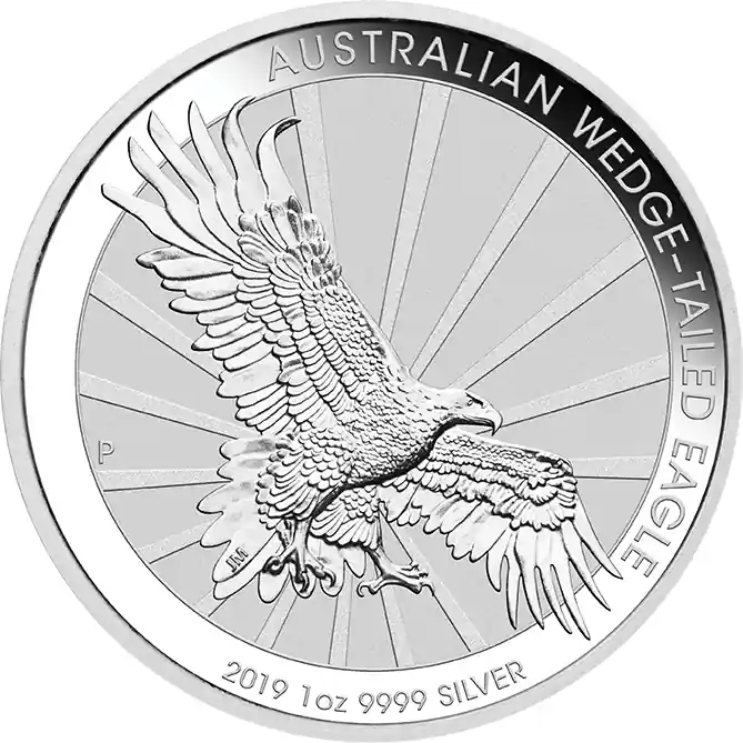 1 Unze Silbermünze Australien Wedge Tailed Eagle 2019 Limited Edition