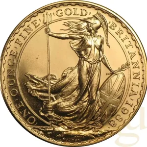 1 Unze Goldmünze Britannia 1988 Saisonangebot