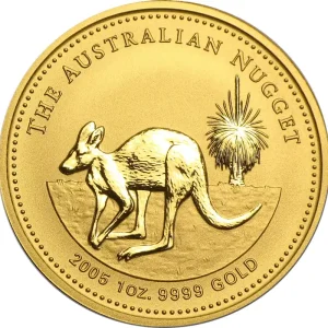1 Unze Goldmünze Australien Känguru 2005 Jetzt Bestellen