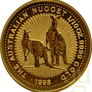 1/10 Unze Goldmünze Australien Känguru 1998 Mega-Angebot