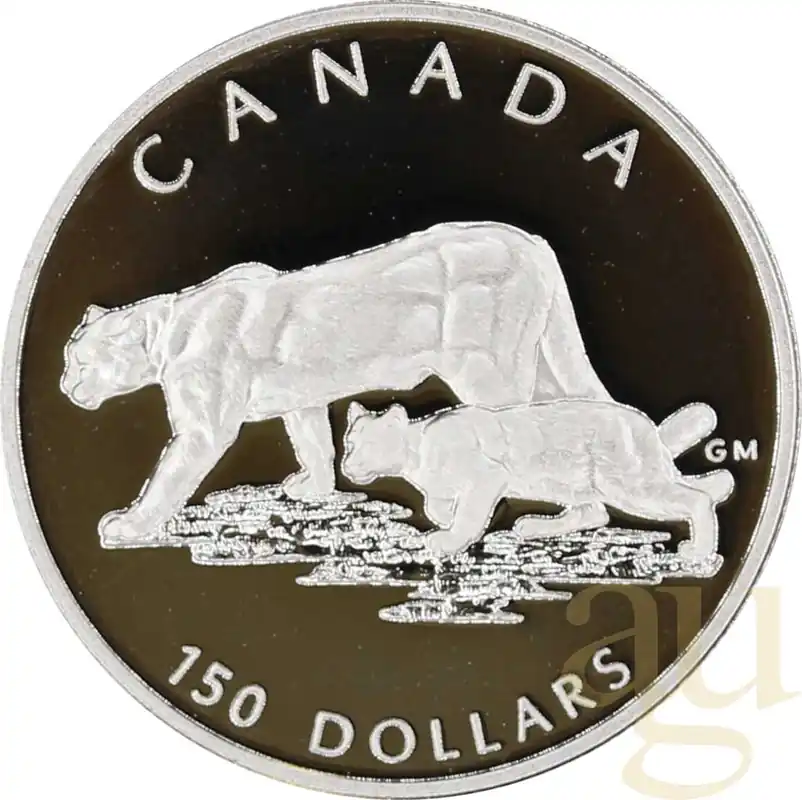 Super-Preis 1/2 Unze Platinmünze Kanada Puma 1992