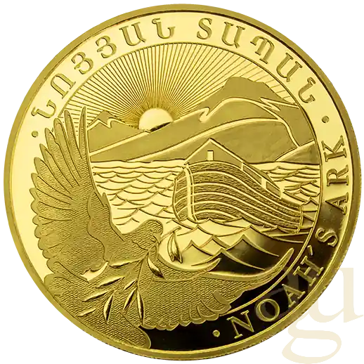 Top-Seller 1 Unze Goldmünze Arche Noah 2021