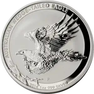 1 Unze Silbermünze Australien Wedge Tailed Eagle 2014 Weltweiter Versand