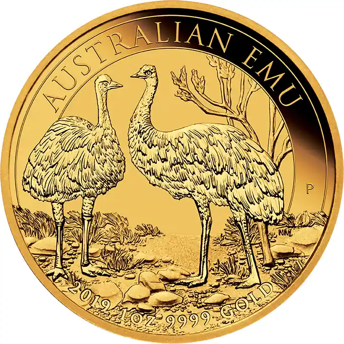 Mega-Angebot 1 Unze Goldmünze Australien Emu 2019