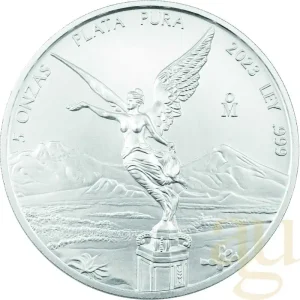 Premium 5 Unzen Silbermünze Mexiko Libertad 2024 - regelbesteuert