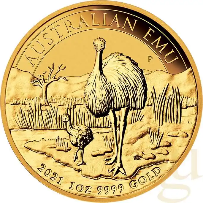 Online Kaufen 1 Unze Goldmünze Australien Emu 2021