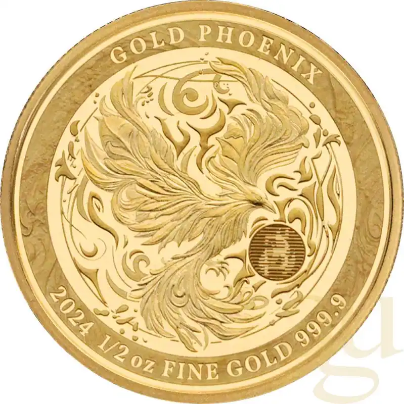 Direkt Vom Hersteller 1/2 Unze Goldmünze Niue Phoenix 2024