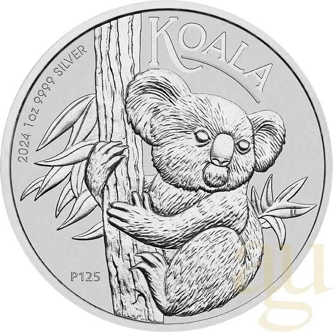 Solange Der Vorrat Reicht 1 Unze Silbermünze Australien Koala 2024