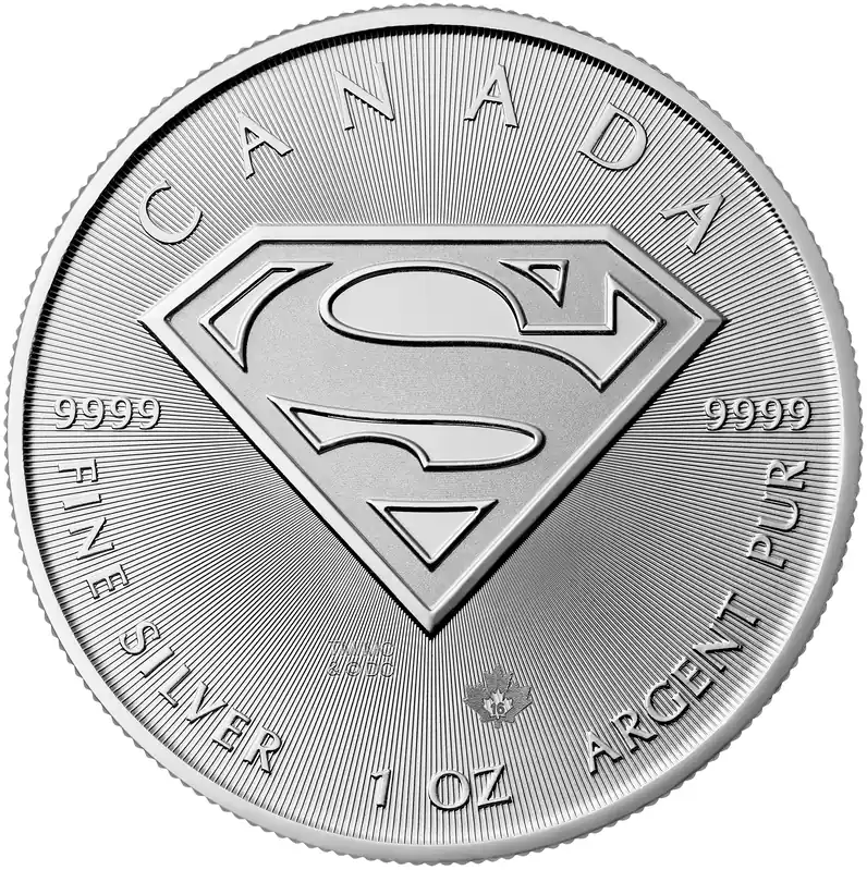 Sofort Bestellen 1 Unze Silbermünze Kanada - Superman 2016