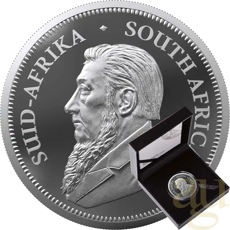 2 Unzen Silbermünze Krügerrand 2025 - polierte Platte Must-Have