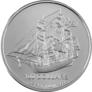 Direktkauf 1 Unze Platinmünze Cook Islands - differenzbesteuert