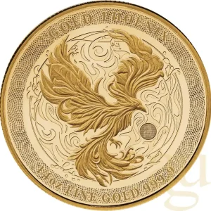1/4 Unze Goldmünze Niue Phoenix 2025 Expressversand