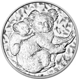 10 Unzen Silbermünze Australien Koala 2008 Markenprodukt