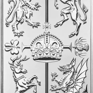 Aktuell 31,1 Gramm Silberbarren The Royal Mint - Coronation Celebration