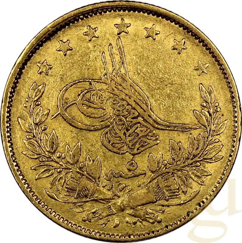 100 Kurush Goldmünze Türkei Osmanisches Reich Heißes Angebot