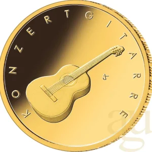 50 Euro Goldmünze Konzertgitarre 2022 (G) Premium