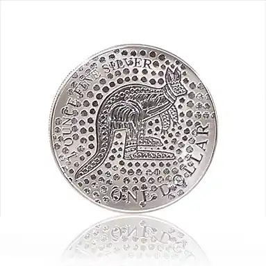 1 Unze Silbermünze Australien Känguru 2001 (RAM) Letzte Chance