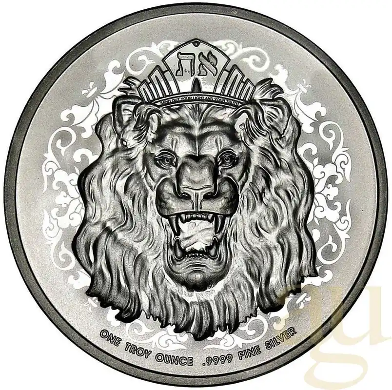 1 Unze Silbermünze Niue Truth Serie - Roaring Lion 2021 Handgefertigt