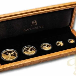 Goldmünzen Mexiko Libertad Set 2024 - Polierte Platte Super-Preis