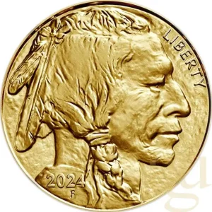 1 Unze Goldmünze American Buffalo 2024 Neue Kollektion