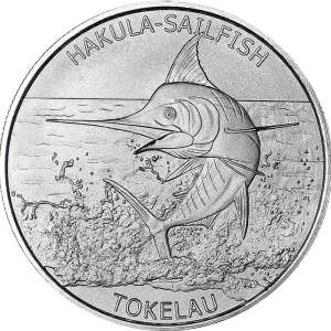 1 Unze Silbermünze Tokelau Hakula Sailfish - Segelfisch 2016 Letzte Chance