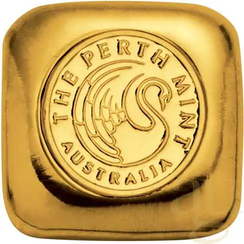 Preis Gesenkt 31,1 Gramm Goldbarren Perth Mint - Gussbarren
