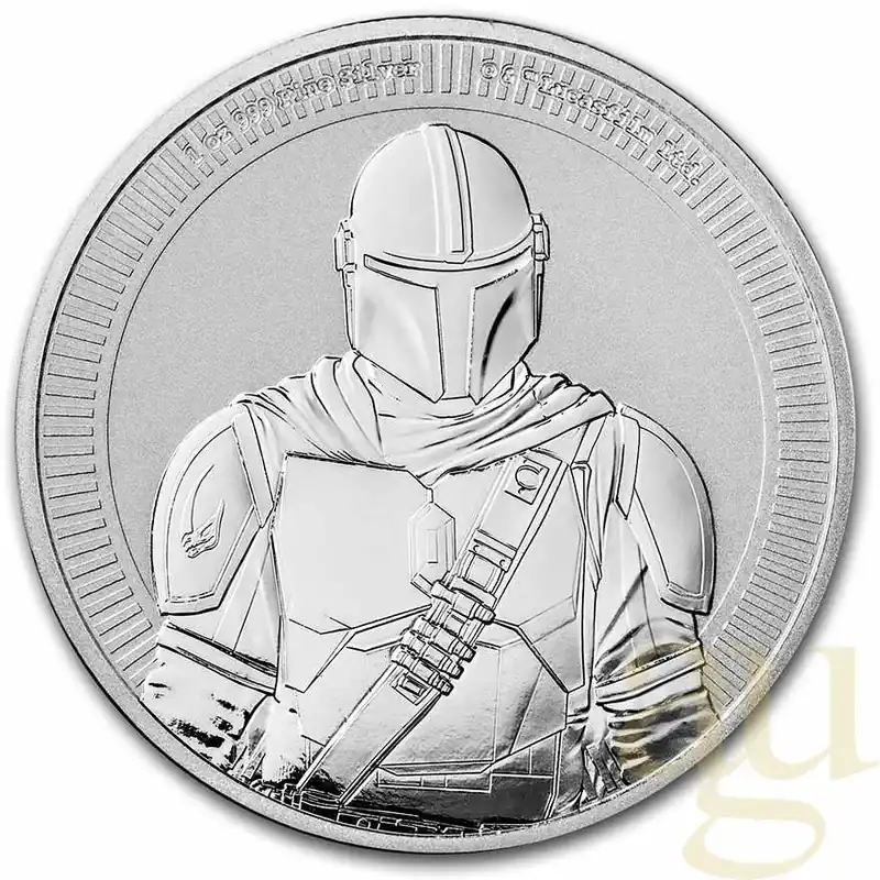1 Unze Silbermünze Niue Star Wars - The Mandalorian 2021 Heißes Angebot