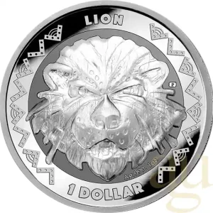 Direktkauf 1 Unze Silbermünze Sierra Leone Big Five - Löwe 2022