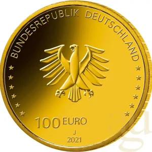 Online Kaufen 1/2 Unze Goldmünze - 100 Euro Deutschland gemischt. Ohne Box und Zertifikat
