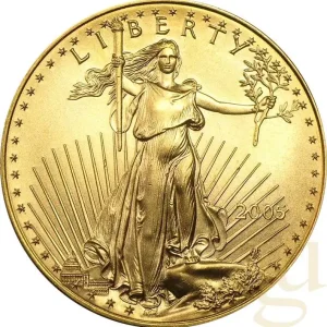 1 Unze Goldmünze American Eagle 2005 Angebot