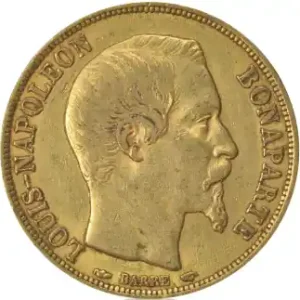 20 Francs Goldmünze Louis-Napoleon Bonaparte Sale