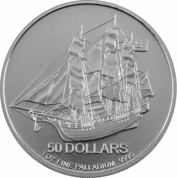 Abverkauf 1 Unze Palladiummünze Cook Islands