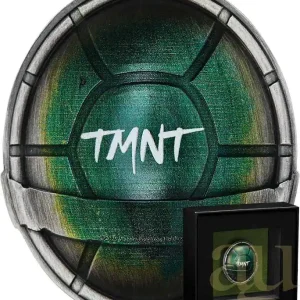 1.5 Unzen Silbermünze Tuvalu Teenage Mutant Ninja Turtle Domed Shell 2025 - Antik Finish Jetzt Kaufen