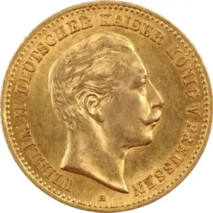 10 Mark Goldmünze Wilhelm II von Preußen Bestpreis